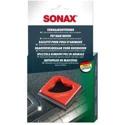 Gummibürste SONAX Spezialkamm Tierhaarentferner Entfernt Tierhaare von Sitzen, Polstern und Teppichen