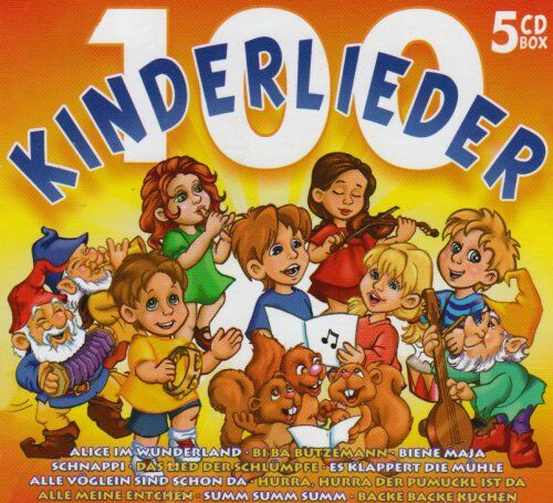 Various - 100 Kinderlieder - Preis vom 17.10.2026 19:25:27 h