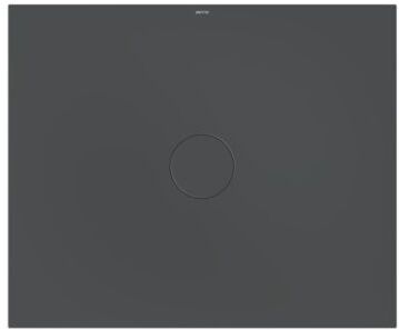 Bette BetteAir Duschfliese 7355-400 1200 x 1000 mm, raven, Rechteck, glasierter Titan-Stahl
