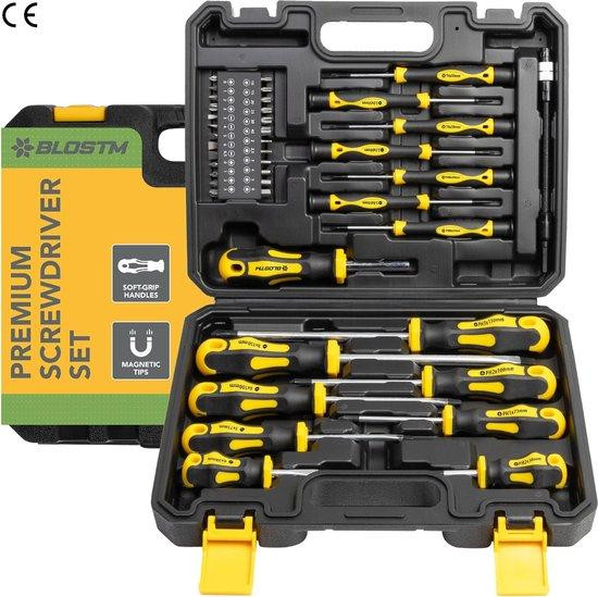 Famanu Magnetische gereedschapsset, 42-delig, met schroevendraaiers