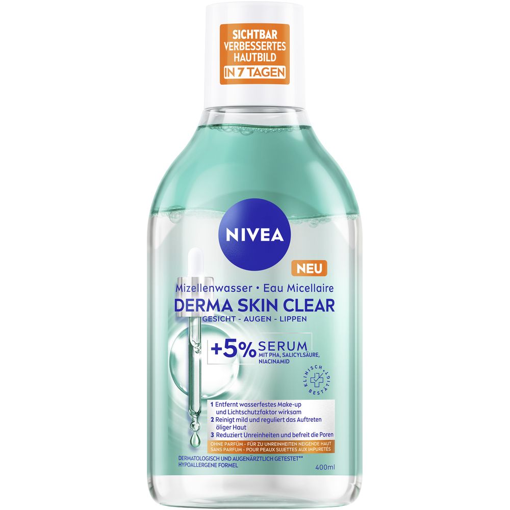 Nivea Derma Skin Clear Mizellenwasser 400ml 400 ml