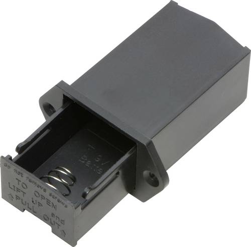 TRU COMPONENTS SBH-9V-COM Batteriehalter 1x 9V Block Lötanschluss