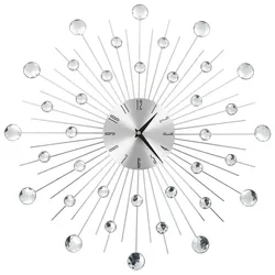 Décoshop26 - Wanduhr mit Quarzwerk modernes Design 50 cm DEC022273 DEC022273