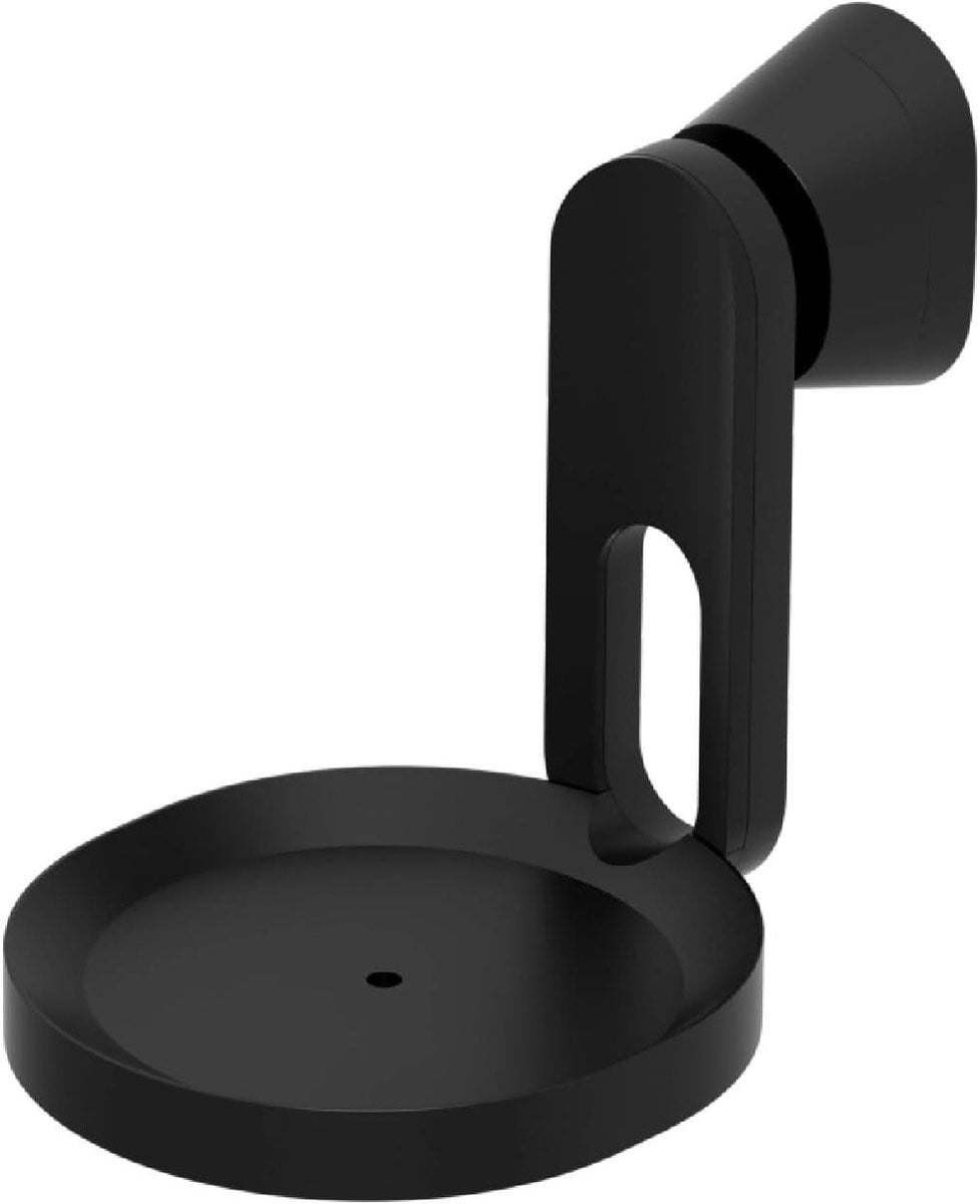 Zwarte Wandhouder Luidspreker - Ruimtebesparende Muurbeugel Speaker - B/D/H: 19,25 x 11,99 x 15 cm