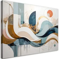 LEINWANDBILD Abstraktion 90x60cm