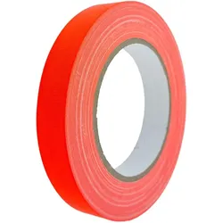 Neon Gewebeband Klebeband Orange 10mm x 25m UV Tape Panzertape Markierungsband