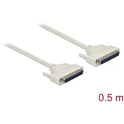 DELOCK Serielles Kabel D-Sub 37 Stecker zu Stecker 0,5 m