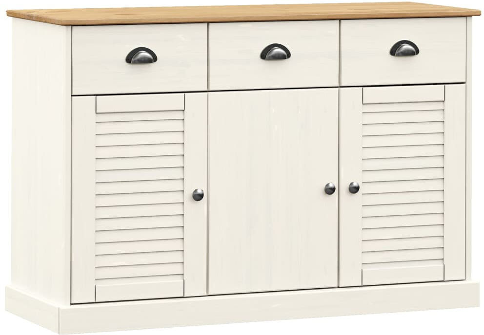 Brambly Cottage If you are short on space but need more storage, this compact and stylish sideboard is here to help! White 75cm H X 113cm W X 40cm D