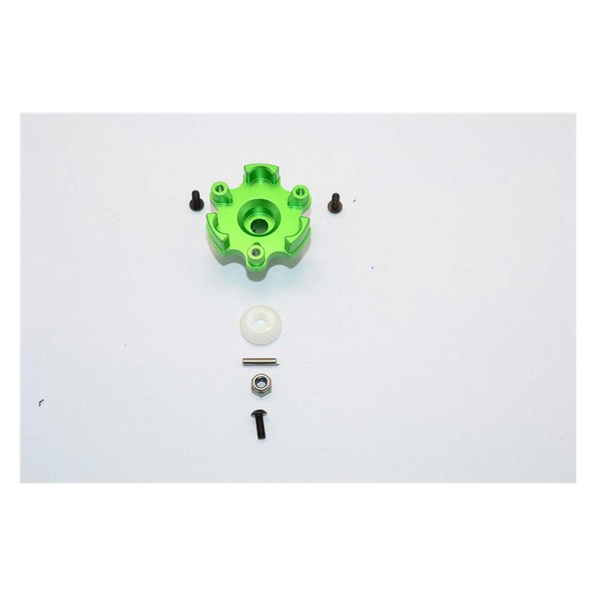 GPM Aluminium Hauptzahnrad Adapter grün TRX X-MAXX (GPMTXM035G)