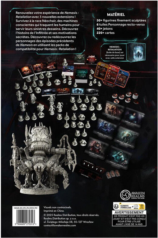 Awaken Realms Nemesis Retaliation - Stretch Goals