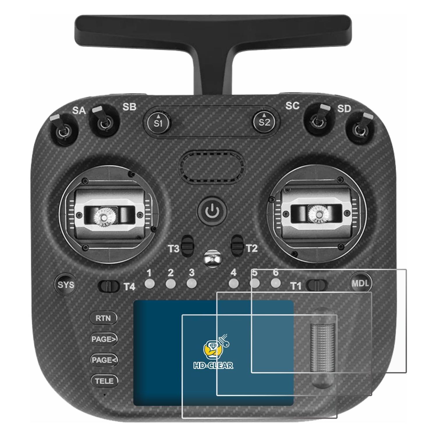Brotect Schutzfolie für Radiomaster TX15 Max Displayschutz Displayschutzfolie Folie Klar Transparent (4260804)