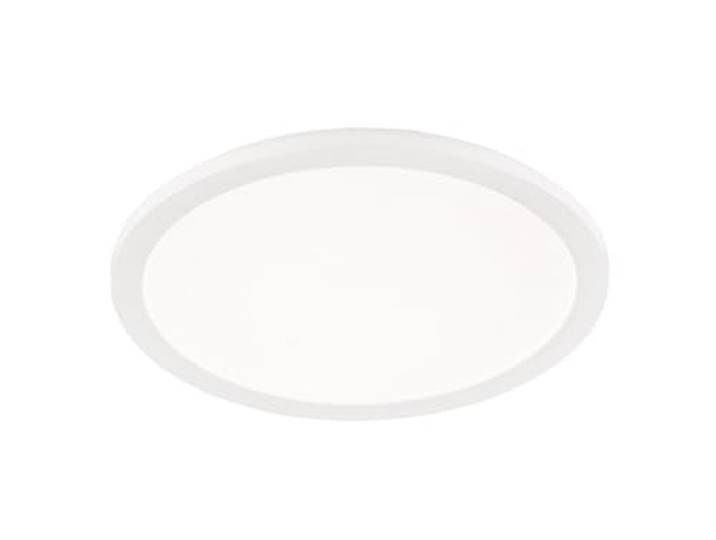 Reality Leuchten R62922401 Plafonnier\, Résine Acrylique\, 24 W\, Weiß