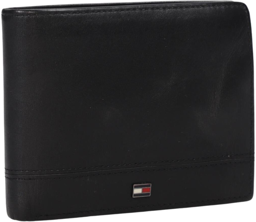 Tommy Hilfiger Herren Portemonnaie, Schwarz, Leder - Second Hand