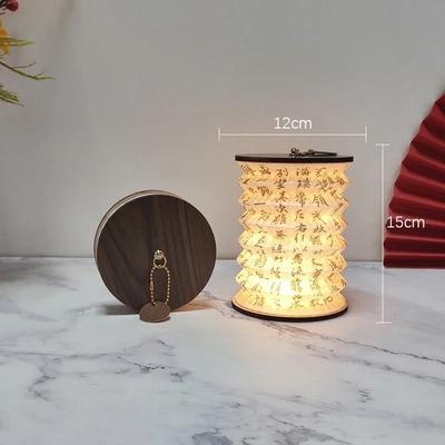 Uplifted Goods Foldable Touch Dimmable Table Lamp USB Rechargeable Lantern c