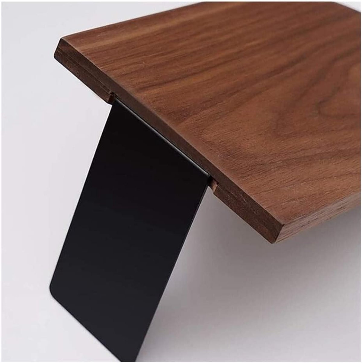 Set van 2 houten antislip boekensteunen