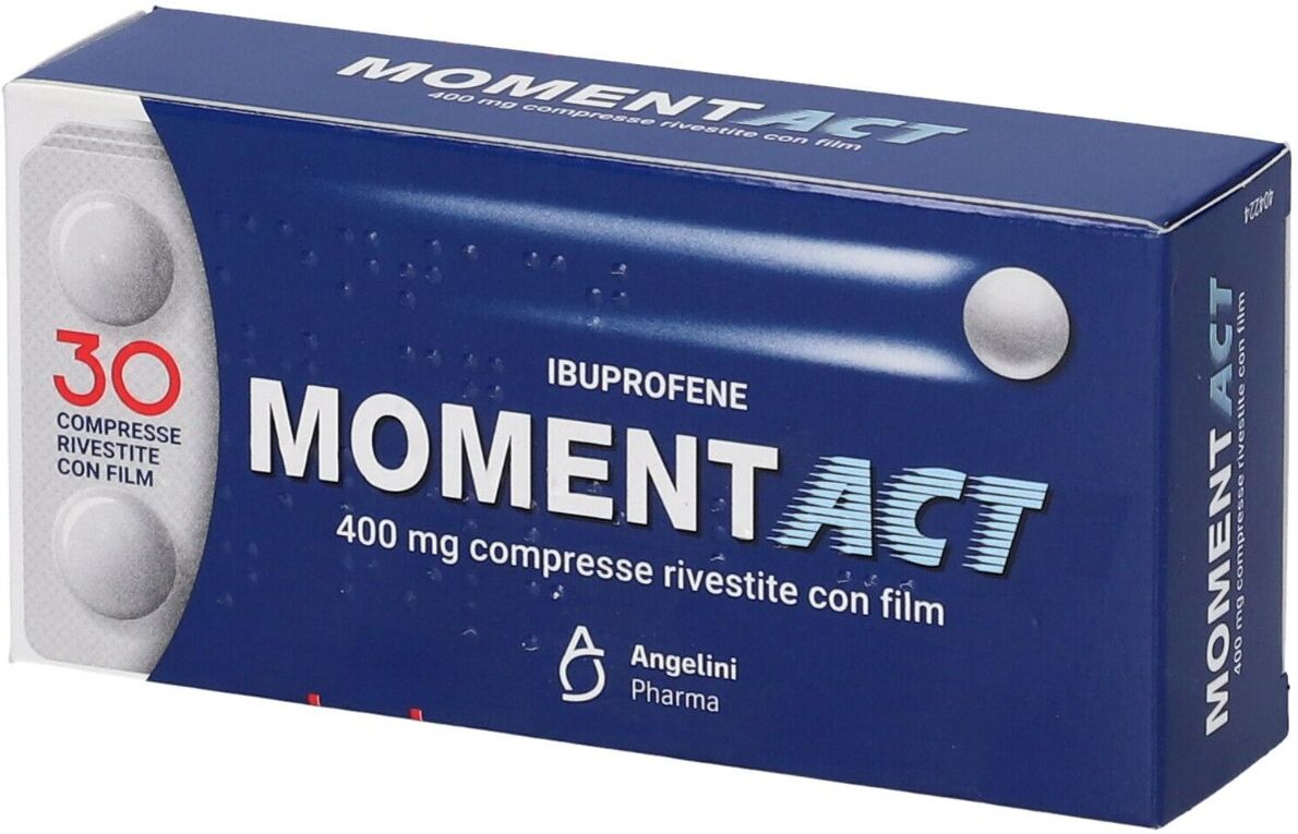 Angelini pharma MOMENTACT 30 Compresse Rivestite 400MG