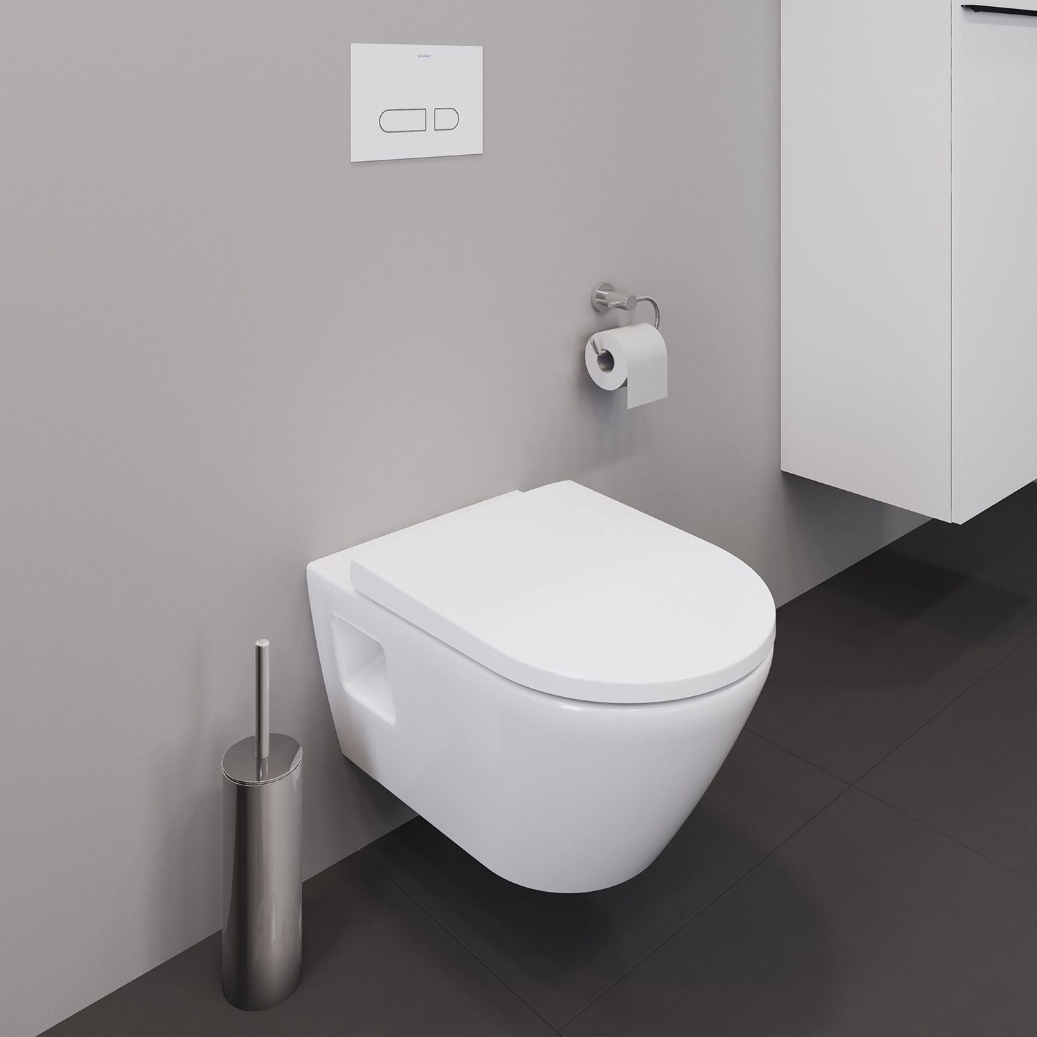 Duravit D-Neo Wand-WC Rimless, Tiefspüler