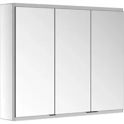 Keuco Royal Modular 2.0 Spiegelschrank 800301090100300 900 x 700 x 160 mm, 1 Steckdose, 1 Doppel-USB-Ladestelle, Wandvorbau, 3-türig