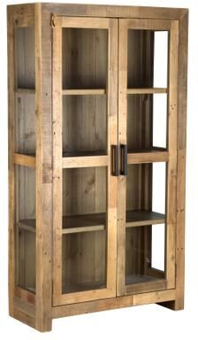 The Gray Barn Fairview Reclaimed Wood Curio Cabinet