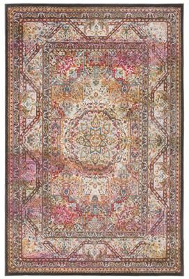 SAFAVIEH Luxor Keritza Boho Medallion Distressed Rug