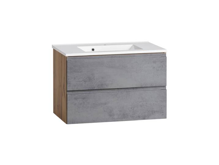 Bad-Waschtisch GENT hellgrau 80cm