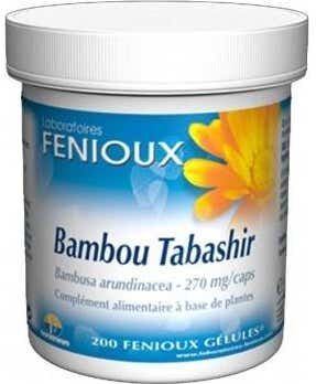 FENIOUX Bambu Tabashir 270mg 200caps