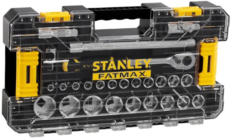 Coffret douilles STAKBOX L 1/2'' jeu de 26 pièces STANLEY FATMAX FMMT98103-1