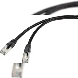 Renkforce RJ45 Netzwerk Anschlusskabel CAT 6a S/FTP