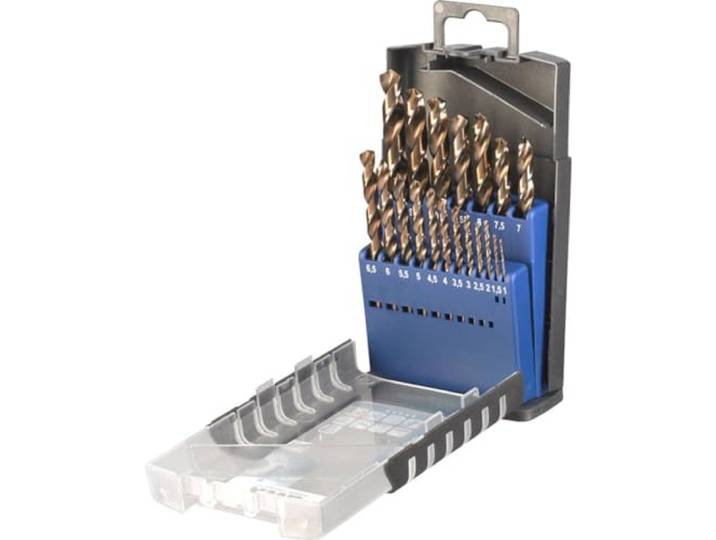 Kwb Hss-E/248920 Metaalboorset, 19-Delig, Meerkleurig