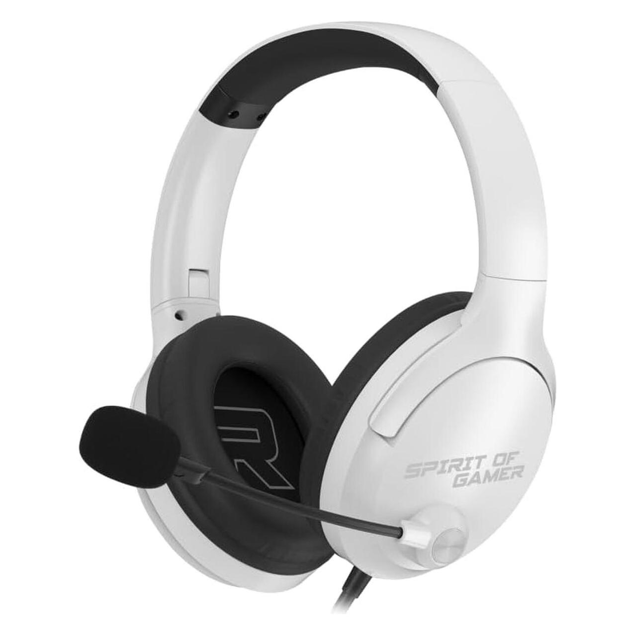 Spirit Of Gamer Kopfhörer Mit Mikrofon Pro H4 Weiss (Kabelgebunden) (PERSPIMICPH4WT)