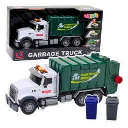 Lean Toys Lean Müllwagen Lichter Ton Grün 1:14 (65615029)