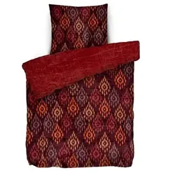 BADIZIO Classic Wendebettwäsche moderner Print Mikrofaser Plüsch Einzelbett, 2tlg.