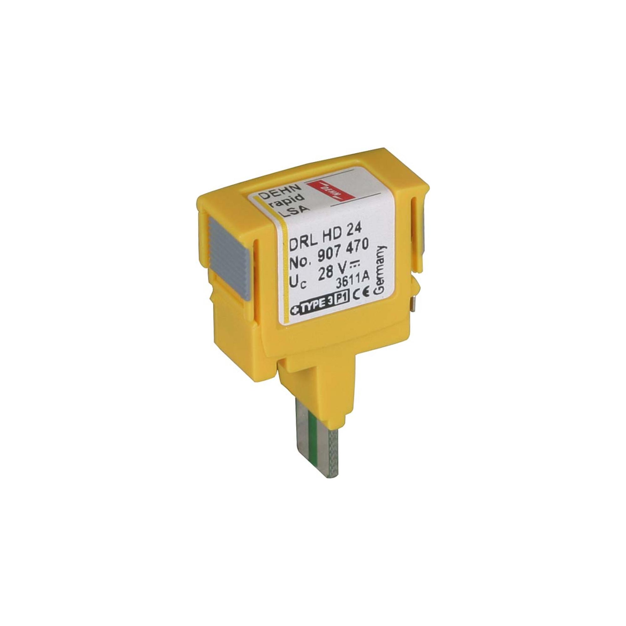 DEHN ÜS-Ableiter DEHNrapid LSA Schutzstecker DRL HD 24 ; Dehn & Söhne (907470)