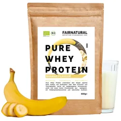 Bio Whey Protein Pulver Banane