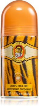 Cuba Jungle Tiger desodorizante antitranspirante roll-on para mulheres 50 ml. Jungle Tiger