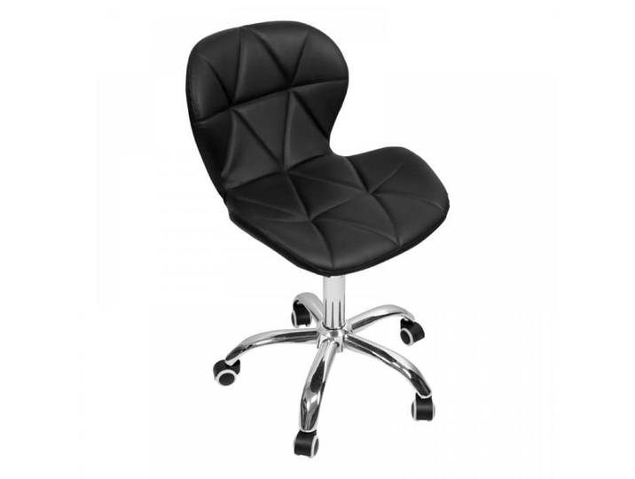OHMG-Chaise De Bureau-Siège Pivotant-Hauteur Réglable-Capacité De Charge De 120 Kg-Pour Bureau+Chambre+Salon-Matériau PU-Noir