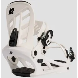 K2 You+h 2023 Kids Snowboard-Bindung white Gr. M