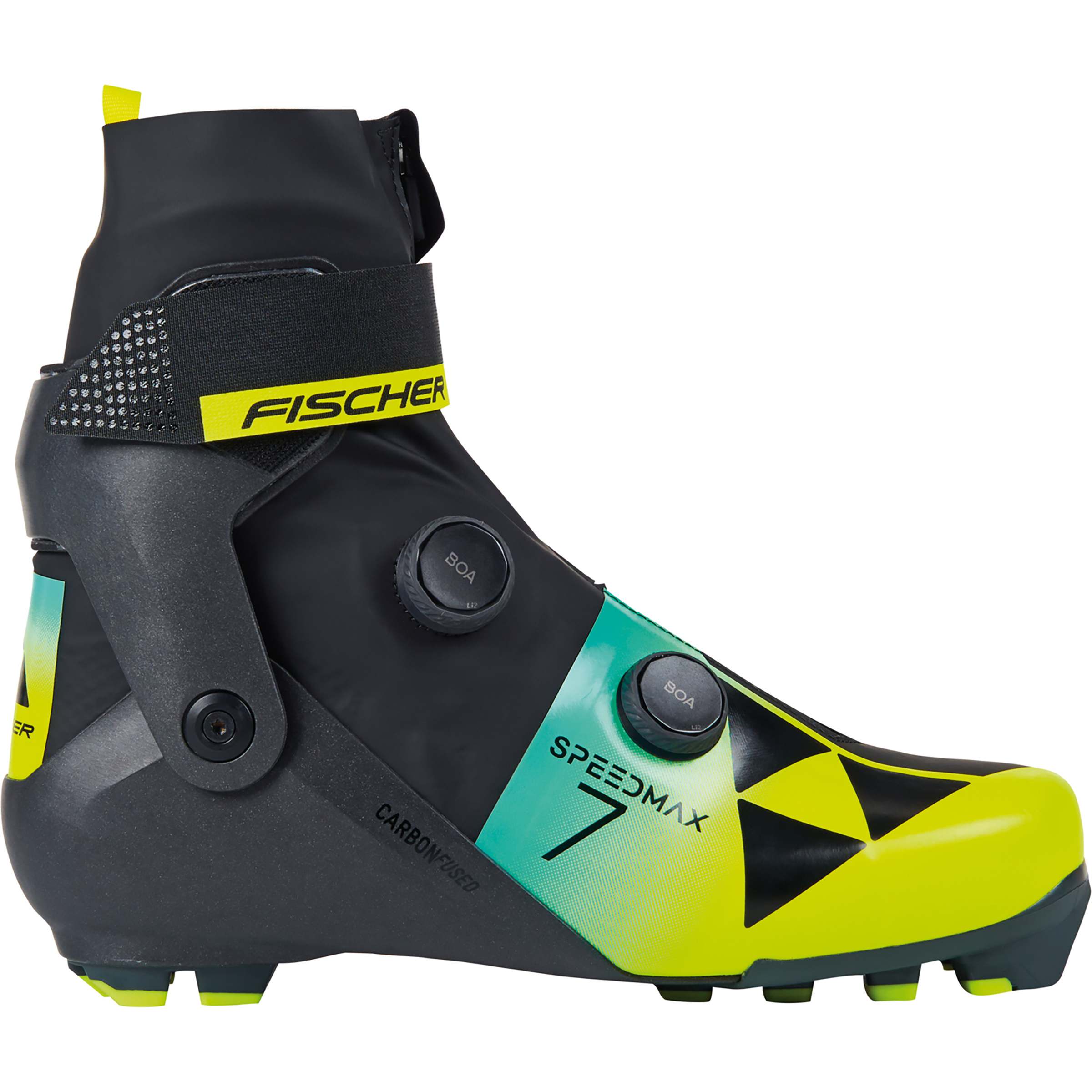 Fischer Speedmax 7 Boa Skatingschuhe Schuh schwarz Größe 48 Langlauf Skating