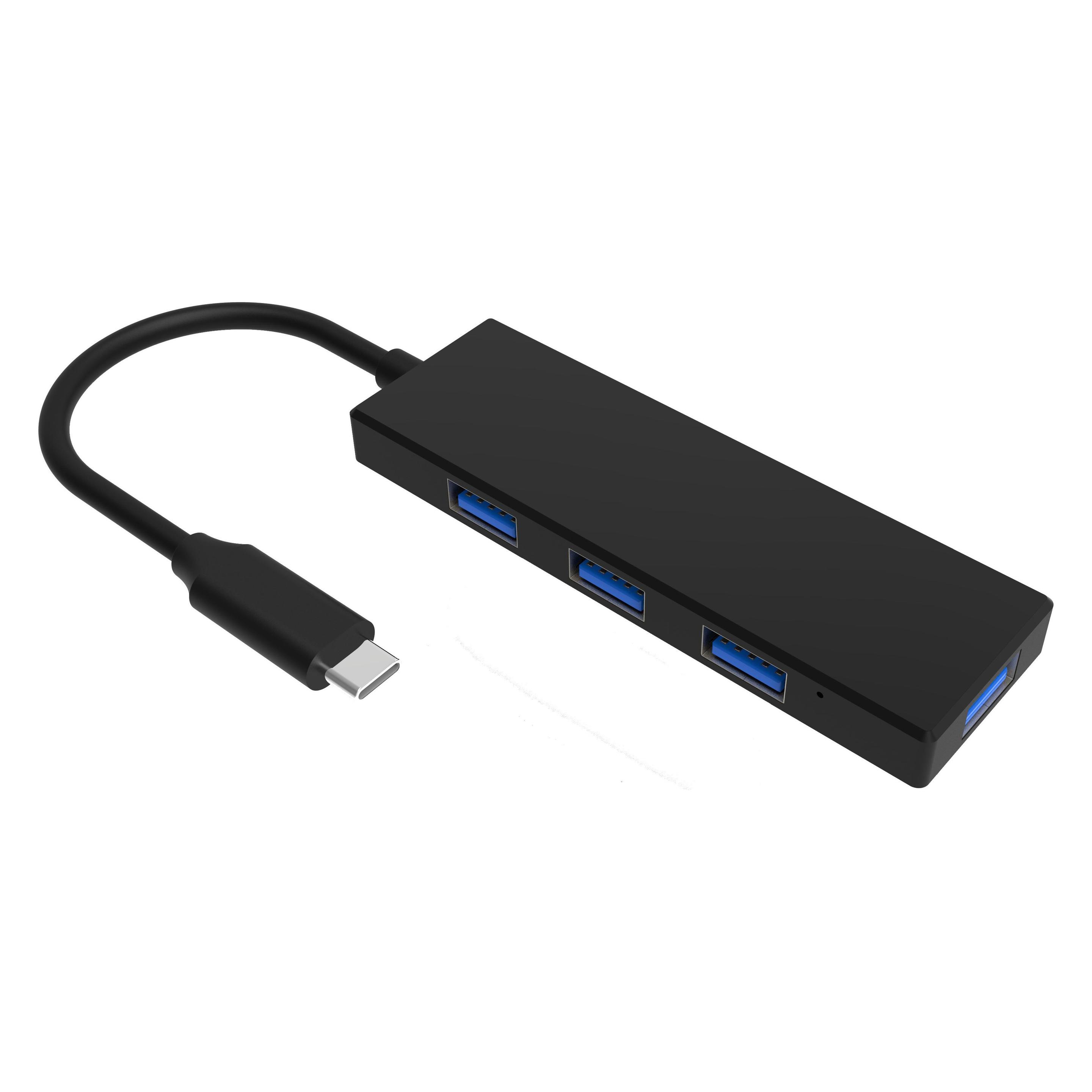 Fuj Tek USB-C Hub, 4 Ports (USB-C, 4 Ports) (66157722)
