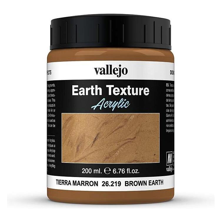 AirbrushKing Braune Erde 200ml - Vallejo (8429551262194)