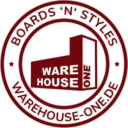 WH1 BOARDS N STYLE Die Cut Aufkleber burgundy - 20cm