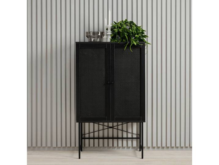 Buffet haut 80 x 135 x 40cm Noir