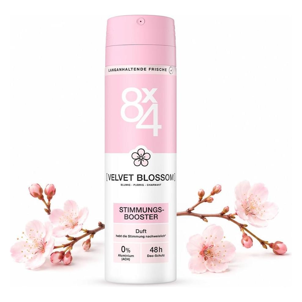 8X4 XXX Str 8 (STR8) Velvet Blossom antyperspirant spray 150ml (Spray, 150 ml) (71410003)