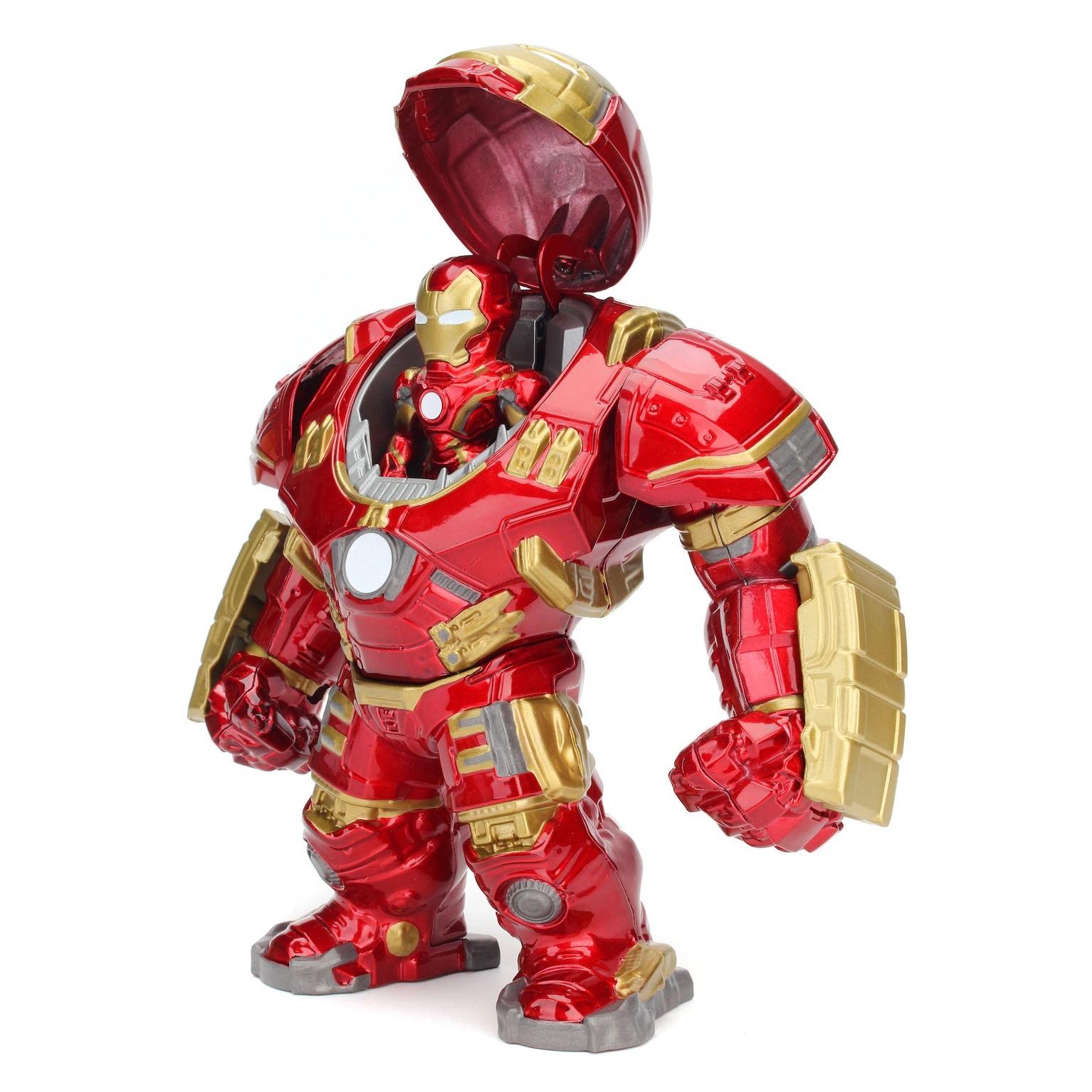 Jada Marvel figurines métal Iron Man & Hulkbuster 5-15 cm (9333431314R00)