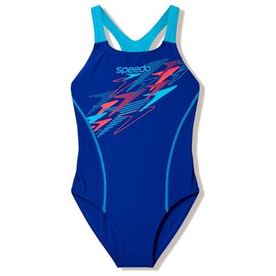 Speedo - Kid's Medley Logo Medalist - Badeanzug Gr 152 blau