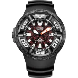Citizen BJ8059-03Z Promaster Eco-Drive Solar-Taucheruhr Godzilla Rot LE