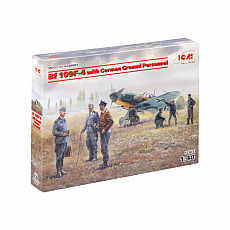 ICM Bf 109F-4 mit deutschem Bodenpersonal ? 1:48 306648