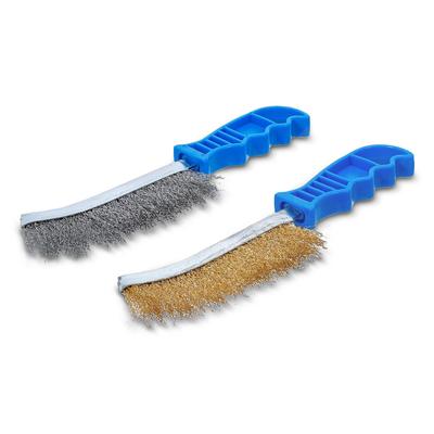 Bgs Drahtbürsten-Satz - Stahl und Messingdraht - 260 mm - 2-tlg. [Hersteller-Nr. 71033]