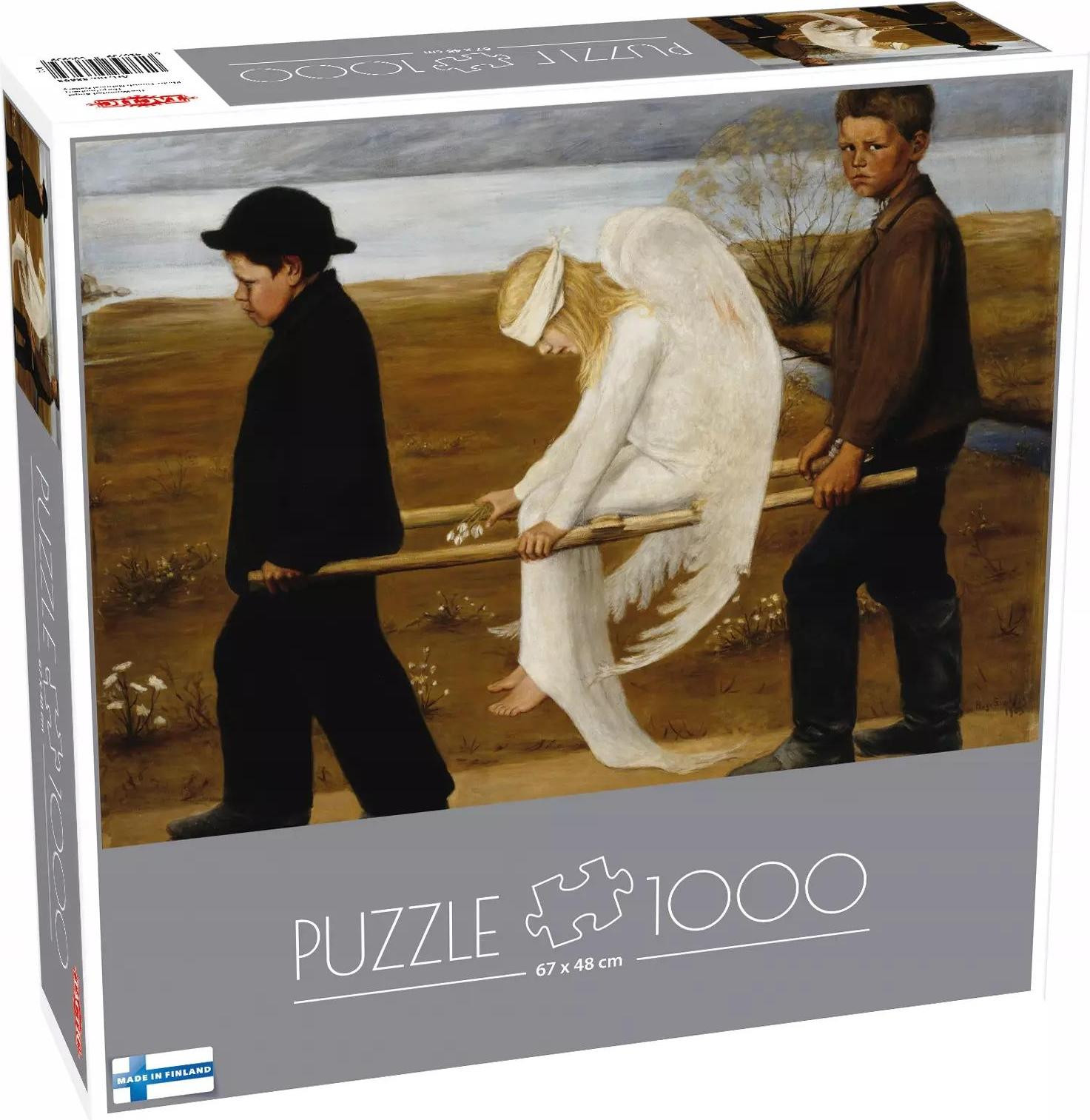 Tactic Hugo Simberg Wounded Angel Puzzel - 1000 stukjes - Klassieke Finse Kunst