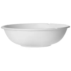 MONOUSO - Schüssel Zuckerrohr Bagasse Weiß 940ml (400 Stück)
